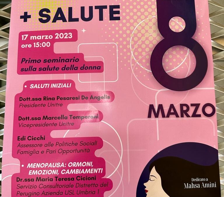 – PAUSA + SALUTE, 17 MARZO 2023 ORE 15, PERUGIA SEDE DEL FAMILY HUB, VIA DIAZ, 50